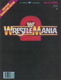 WWF Program Wrestlemania 02 Magazine PWcatalog