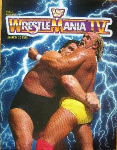WWF Program WrestleMania 04