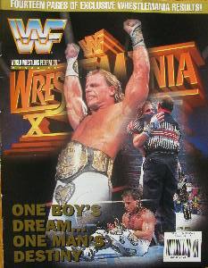 WWF Program WrestleMania 11
