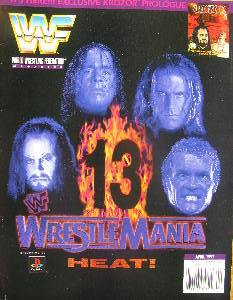 WWF Program Wrestlemania 13