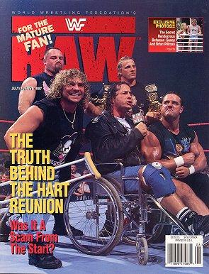 WWF Raw July 1997 Magazine PWcatalog