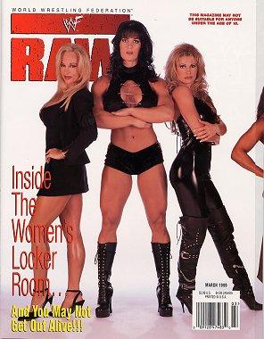 WWF Raw March 1999 Magazine PWcatalog