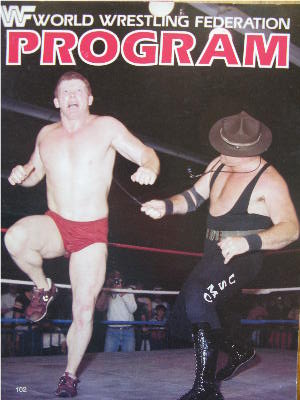 WWF Wrestling Program  Volume 102