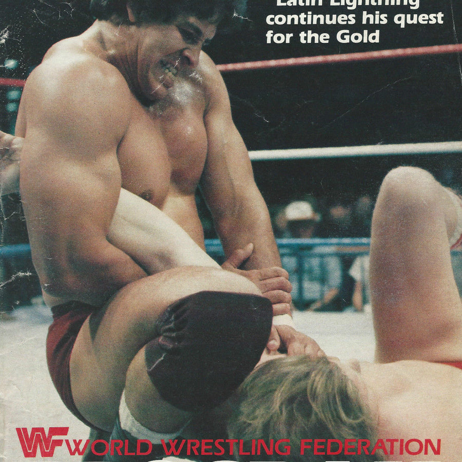 WWF Wrestling Program Volume 104 Magazine PWcatalog