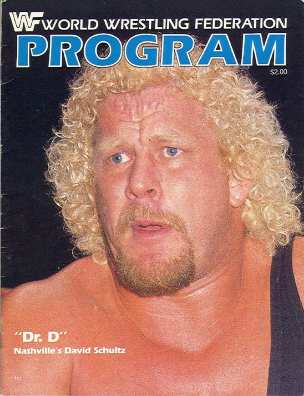 WWF Wrestling Program  Volume 111