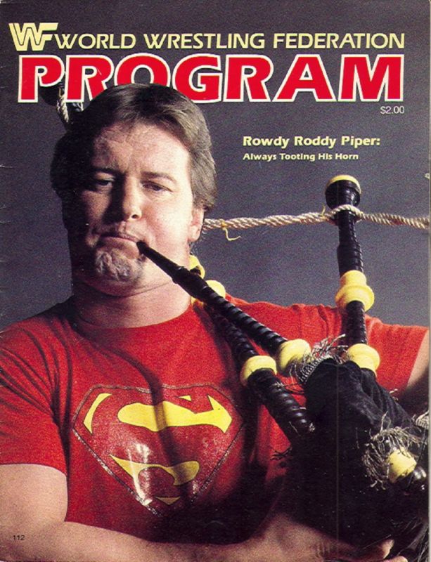 WWF Wrestling Program Volume 112 Magazine PWcatalog
