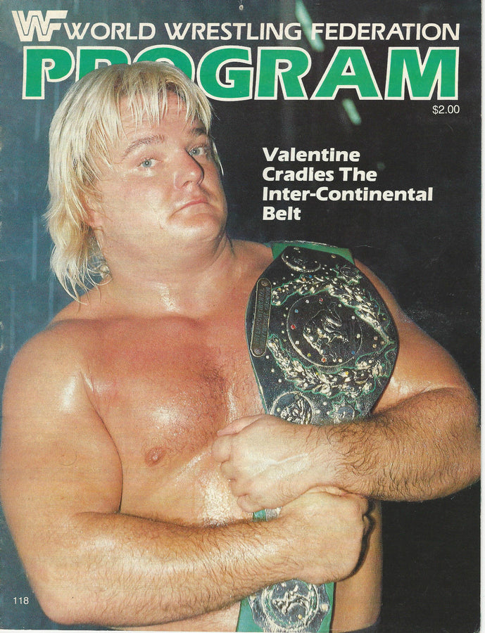 WWF Wrestling Program Vol. 118