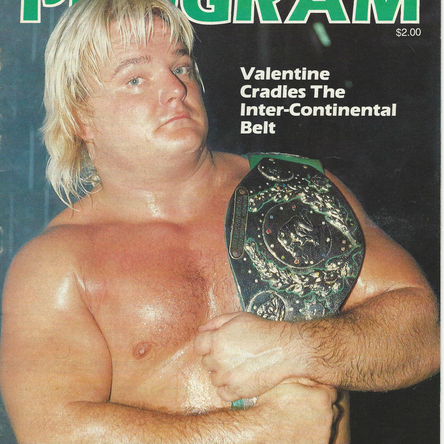 WWF Wrestling Program Volume 118 Magazine PWcatalog