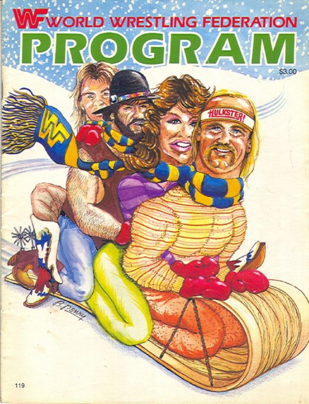 Wwf Program Insert WWF Wrestling Program Volume 119 – PW Catalog