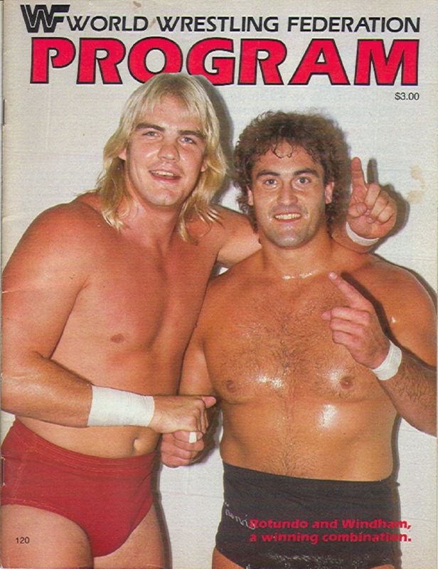 WWF Wrestling Program Volume 120 Magazine PWcatalog