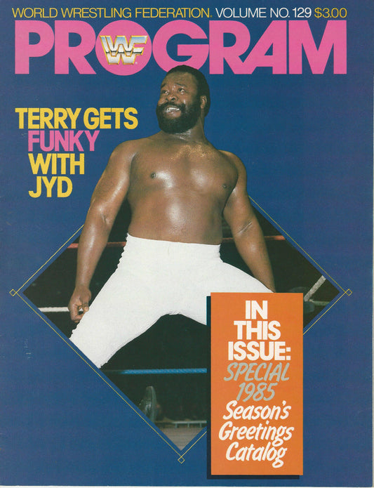 WWF Wrestling Program  Volume 129