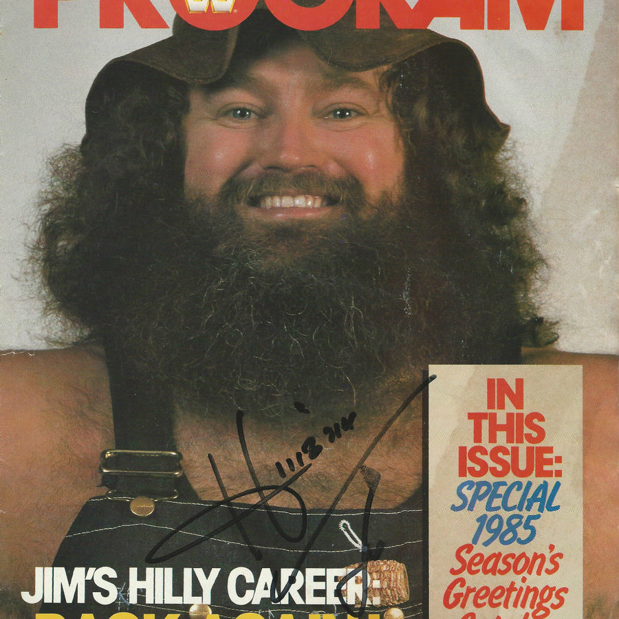 WWF Wrestling Program Volume 131 Magazine PWcatalog