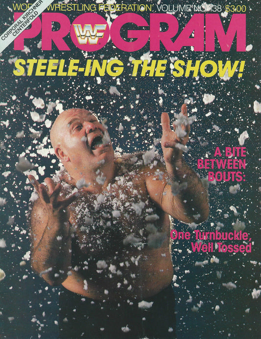WWF Wrestling Program Volume 138 Magazine PWcatalog