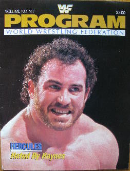 WWF Wrestling Program Volume 147 Magazine PWcatalog