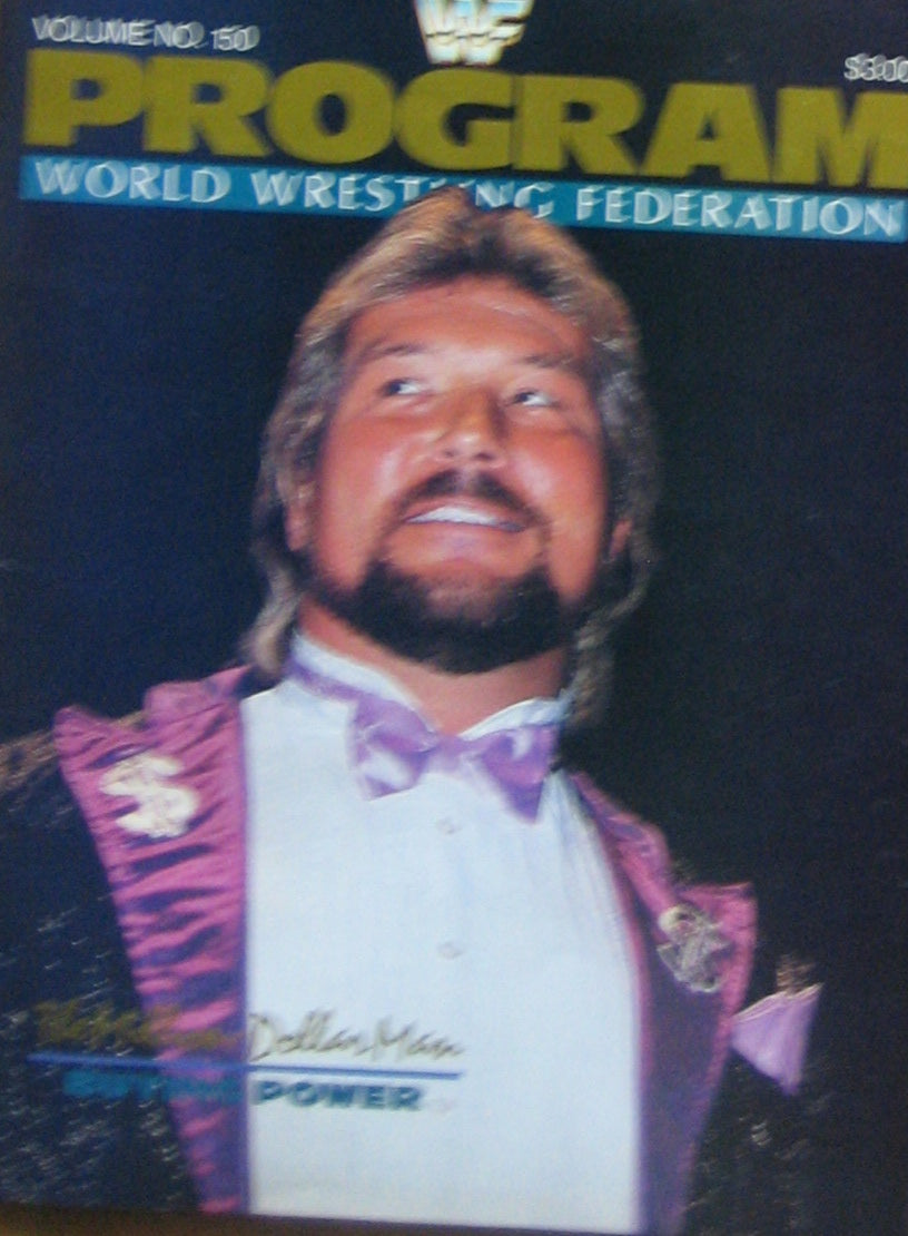 WWF Wrestling Program Volume 150 Magazine PWcatalog