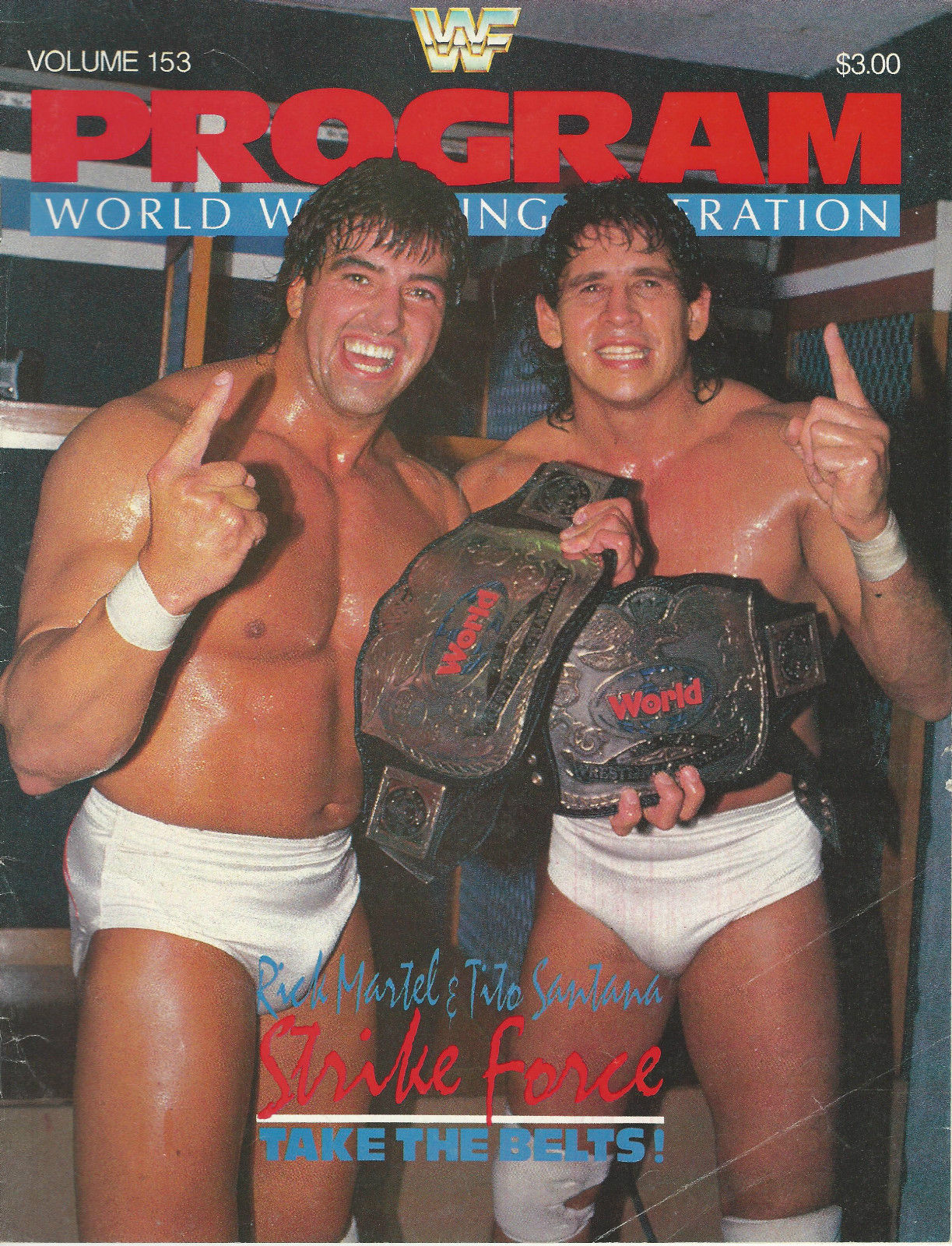 WWF Wrestling Program Volume 153 Magazine PWcatalog