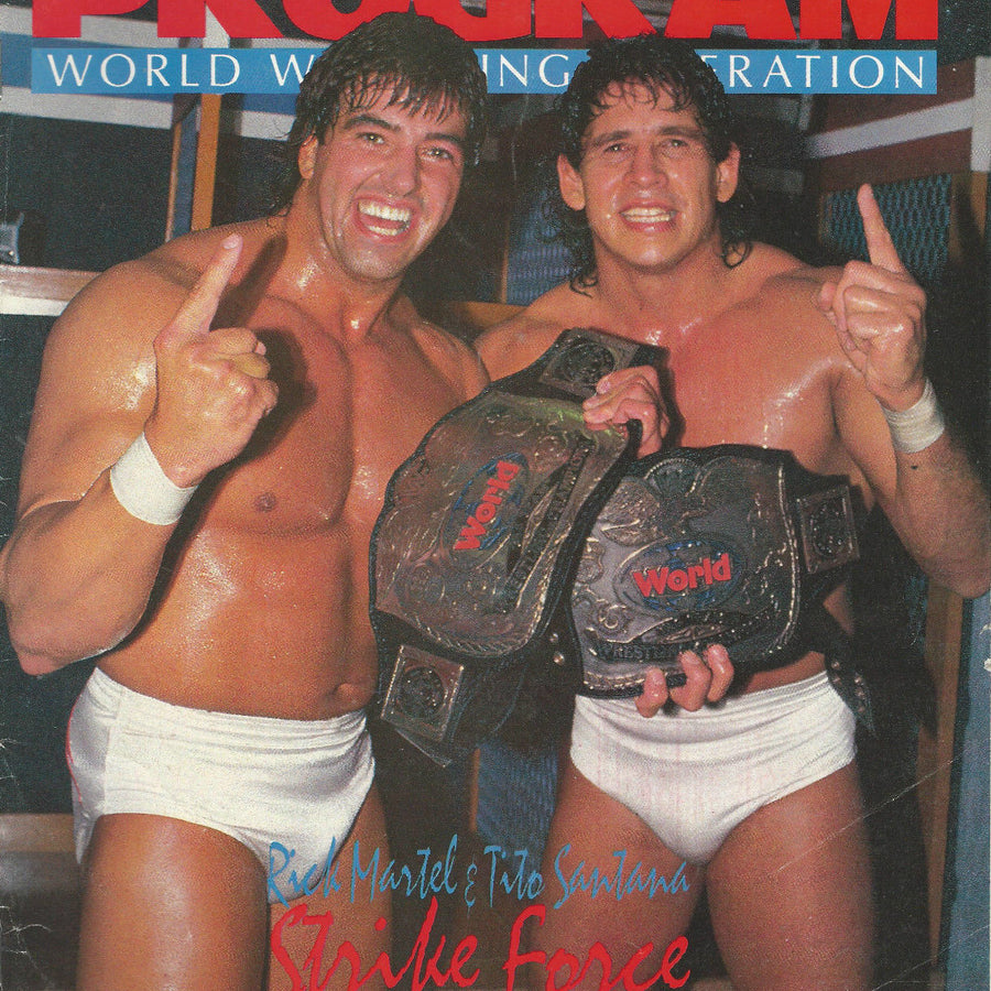 WWF Wrestling Program Volume 153 Magazine PWcatalog