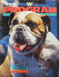 WWF Wrestling Program Volume 154 Magazine PWcatalog