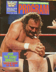 WWF Wrestling Program Volume 160 Magazine PWcatalog