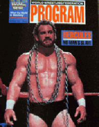 WWF Wrestling Program Volume 163 Magazine PWcatalog
