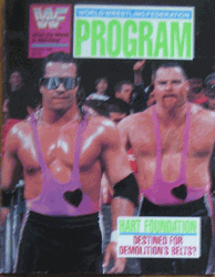 WWF Wrestling Program Volume 180 Magazine PWcatalog