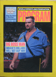 WWF Wrestling Program Volume 181 Magazine PWcatalog
