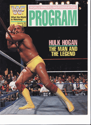 WWF Wrestling Program Volume 182 Magazine PWcatalog