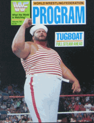 WWF Wrestling Program  Volume 183
