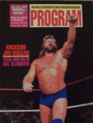 WWF Wrestling Program  Volume 186