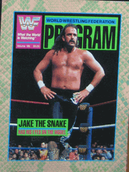 WWF Wrestling Program  Volume 189