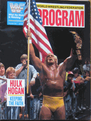 WWF Wrestling Program Volume 191 Magazine PWcatalog
