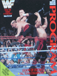 WWF Wrestling Program Volume 195 Magazine PWcatalog