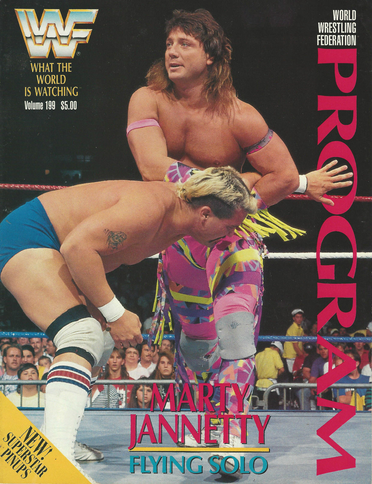 WWF Wrestling Program Volume 199 Magazine PWcatalog