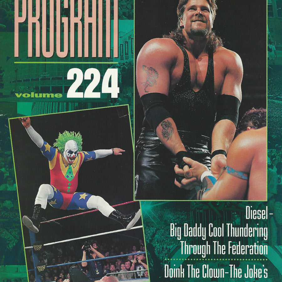 WWF Wrestling Program Volume 224 Magazine PWcatalog