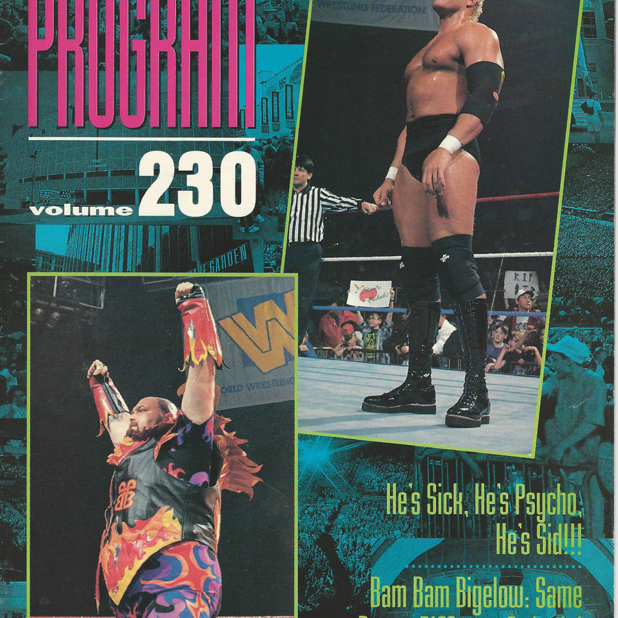 WWF Wrestling Program Volume 230 Magazine PWcatalog