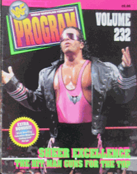 WWF Wrestling Program Volume 232 Magazine PWcatalog