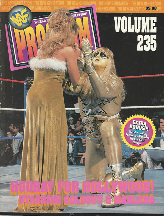 WWF Wrestling Program  Volume 235