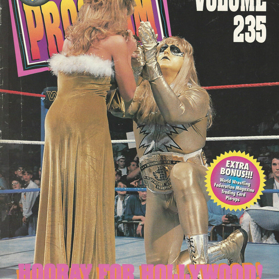 WWF Wrestling Program Volume 235 Magazine PWcatalog