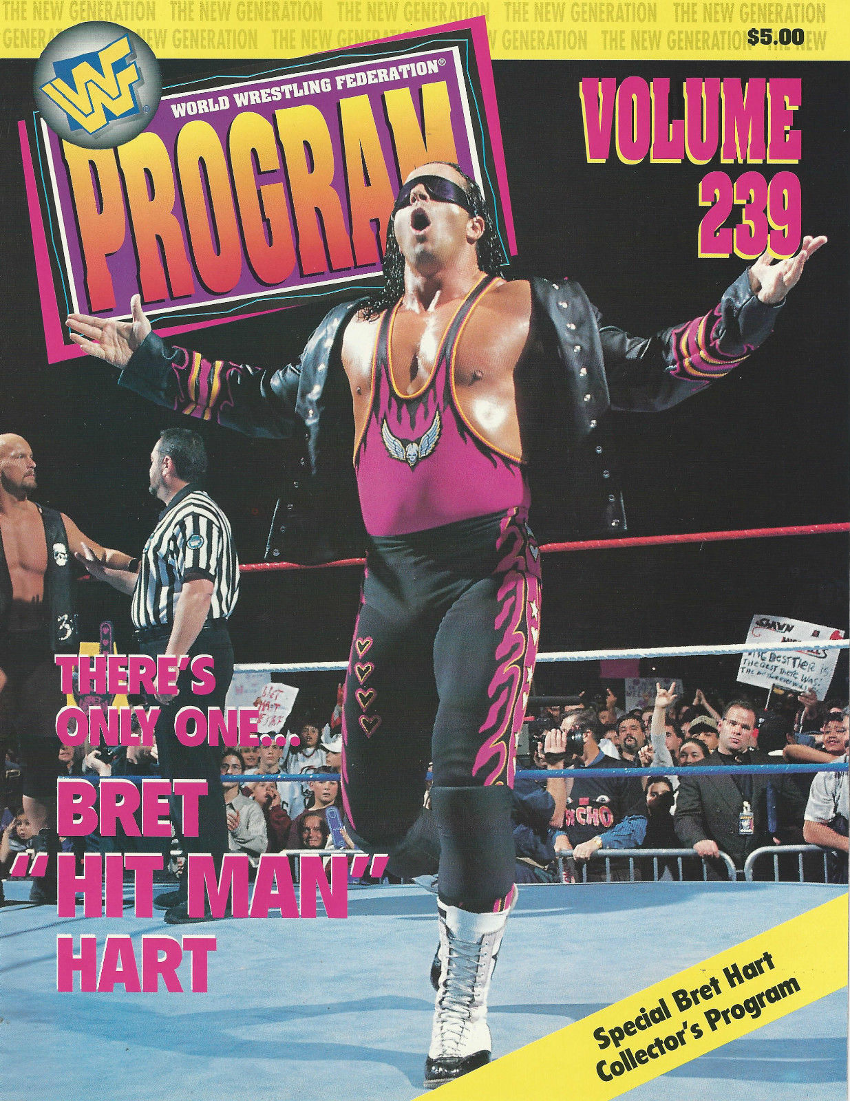 WWF Wrestling Program Volume 239 Magazine PWcatalog