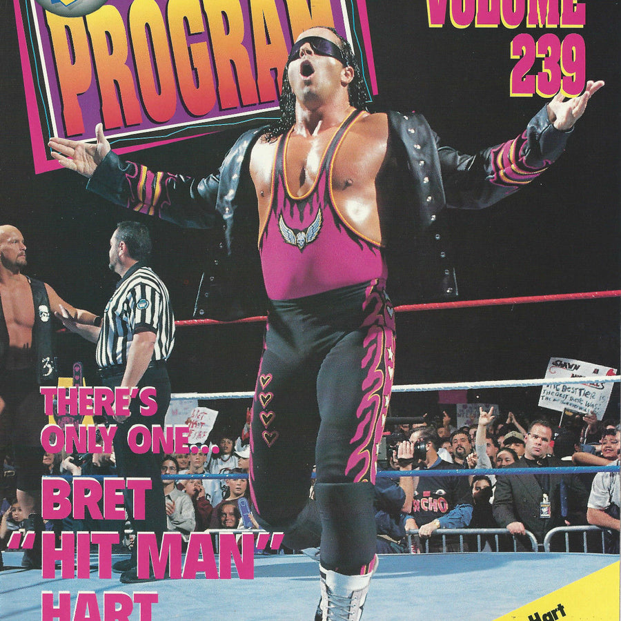 WWF Wrestling Program Volume 239 Magazine PWcatalog