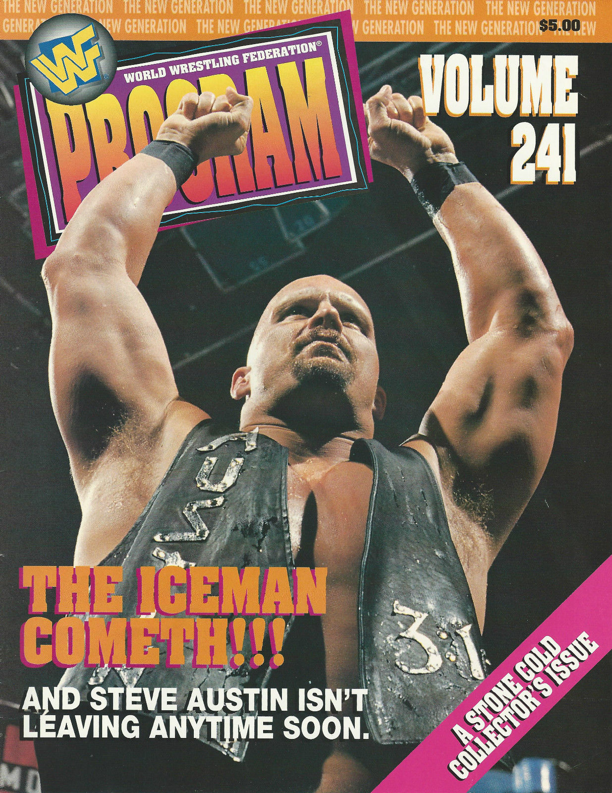 Wwf Program Insert WWF Wrestling Program Volume 241 – PW Catalog