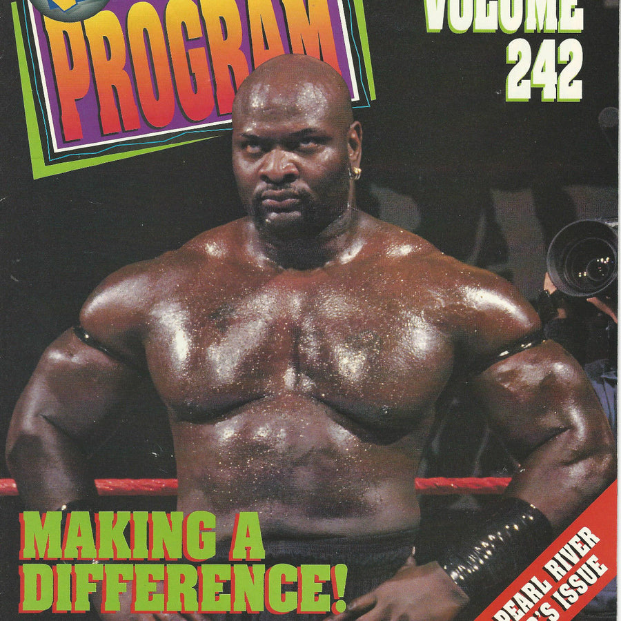 WWF Wrestling Program Volume 242 Magazine PWcatalog