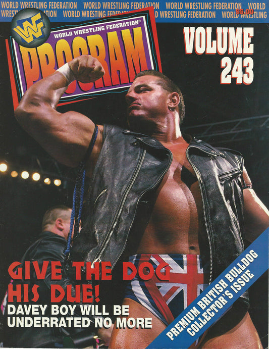 WWF Wrestling Program Vol. 243