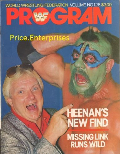 WWF Wrestling Program Volume 126 Magazine PWcatalog