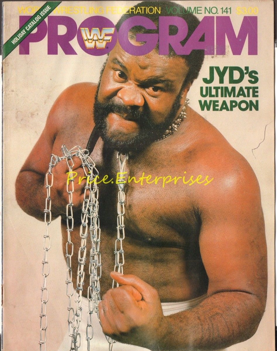 WWF Wrestling Program Volume 141 Magazine PWcatalog