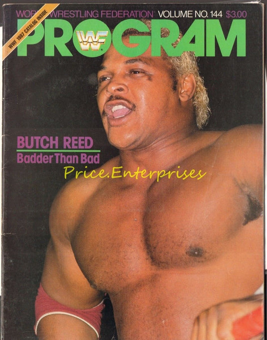 WWF Wrestling Program Volume 144 Magazine PWcatalog
