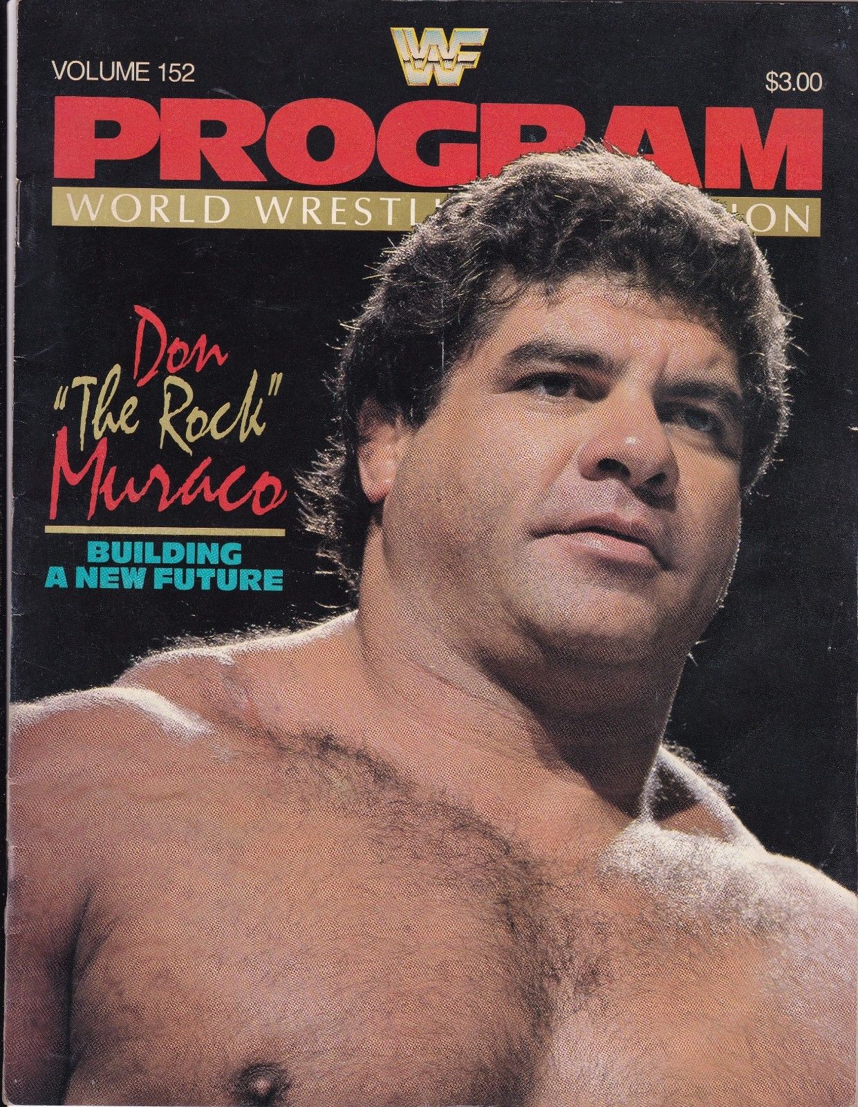 WWF Wrestling Program Volume 152 Magazine PWcatalog