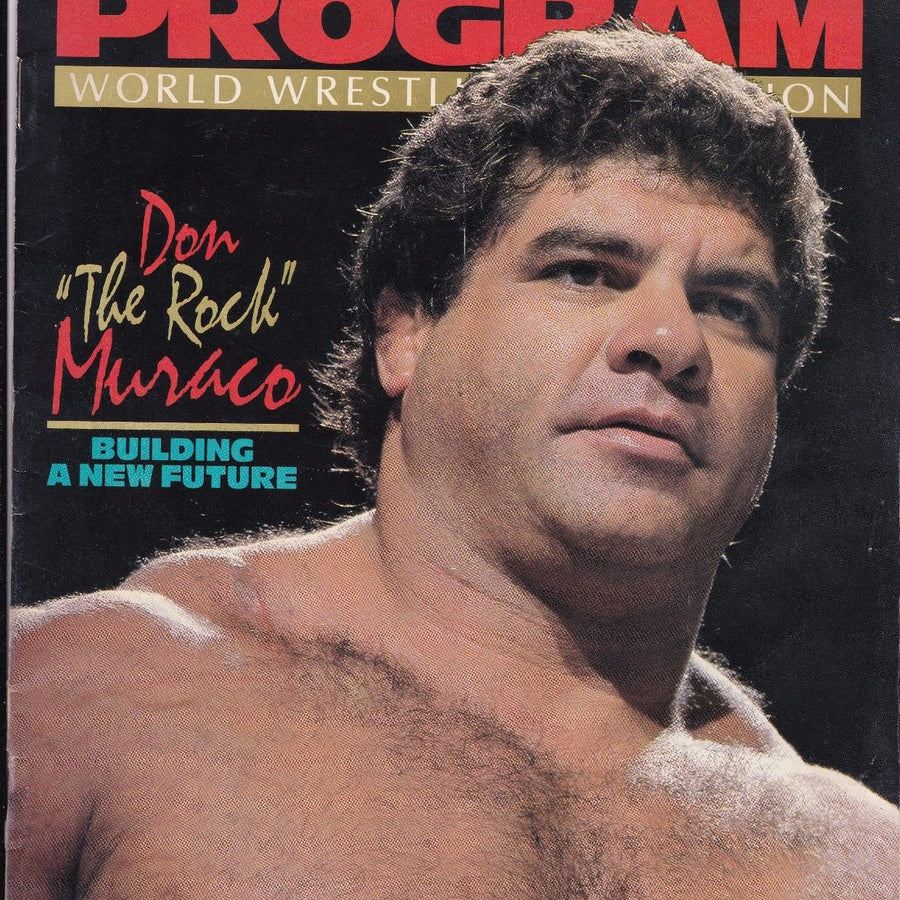 WWF Wrestling Program Volume 152 Magazine PWcatalog