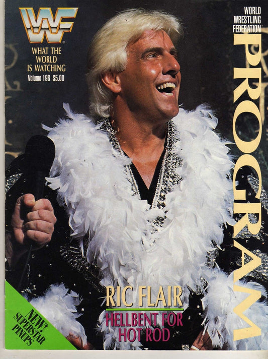 WWF Wrestling Program Vol. 196