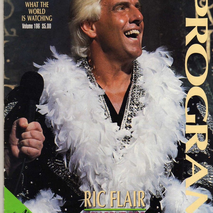 WWF Wrestling Program Volume 196 Magazine PWcatalog